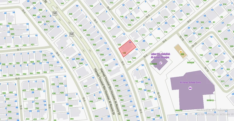 للبيع ارض في السرة