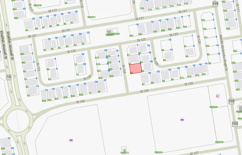 للبيع ارض في اشبيلية ق١