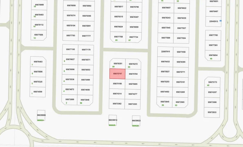 للبيع قسيمة في المطلاع الضاحية العاشرة