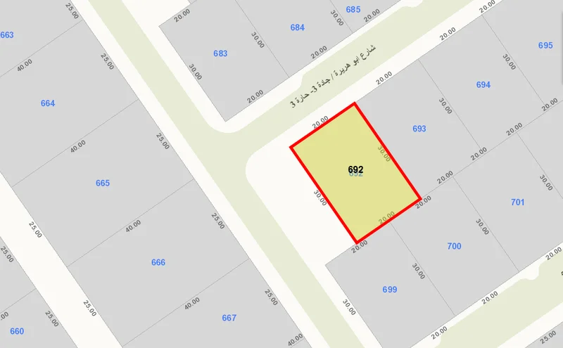 للبيع أرض في السالمية ق١٢