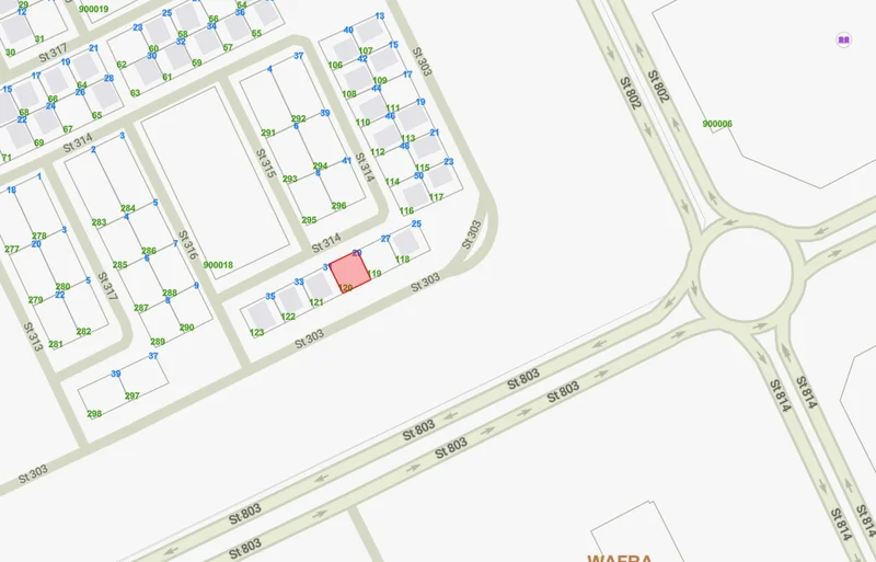 للبيع أرض في الوفرة