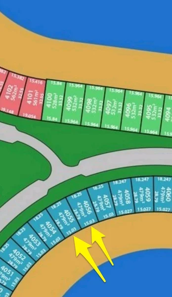 لبيع ارضين بجانب بعض في صباح الاحمد البحريه المرحله الخامسه