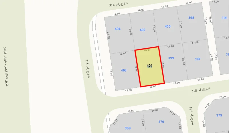 للبيع ارض فضاء في الزهراء قطعة 3