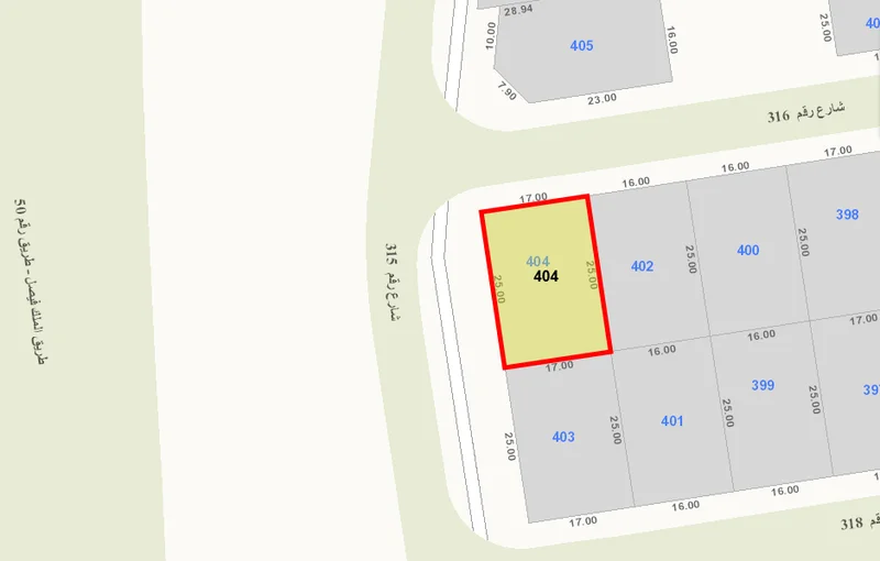 للبيع ارض فضاء في الزهراء قطعة 3