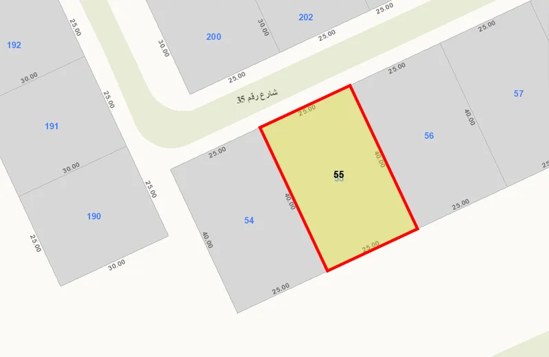 للبيع ارض في النزهه ق3