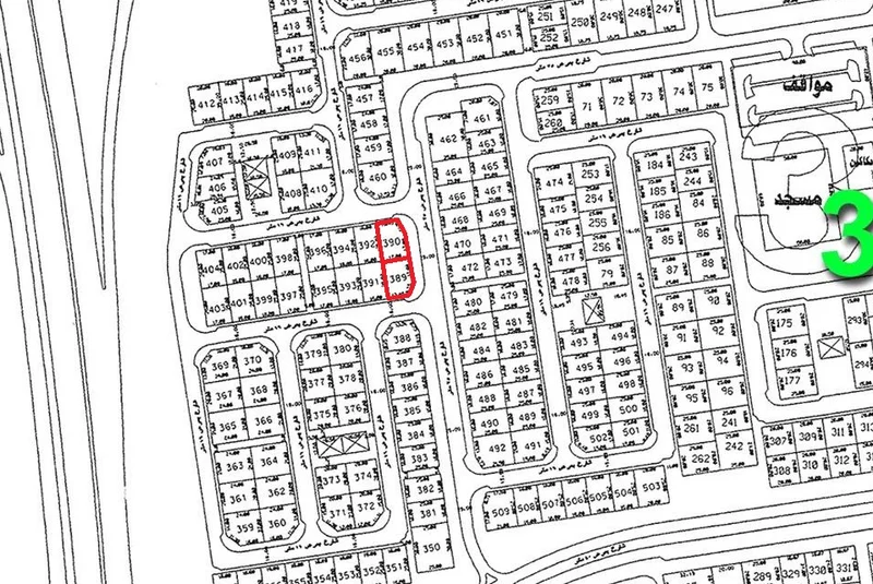 للبيع ارضين مميزين في الزهراء ق3