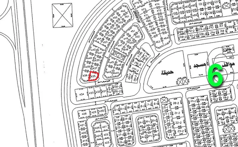 للبيع راض في الزهراء ق6 