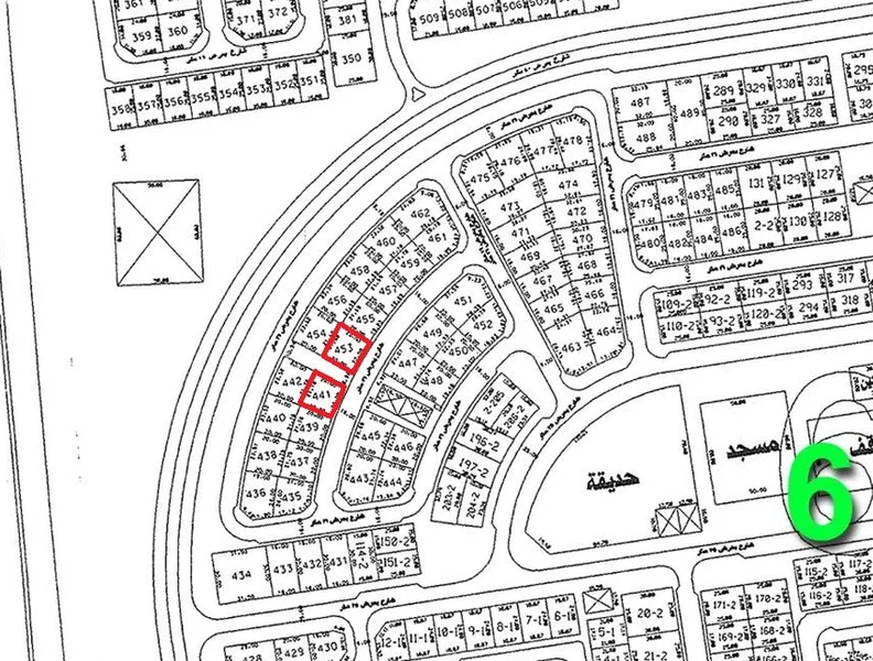 للبيع ارضين بجانب بعض في الزهراء ق6 