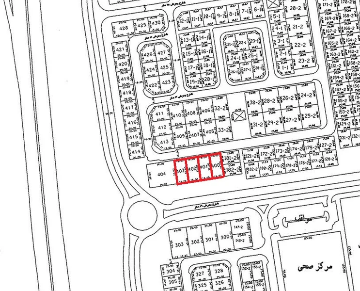 للبيع ارضين في الزهراء ق6 