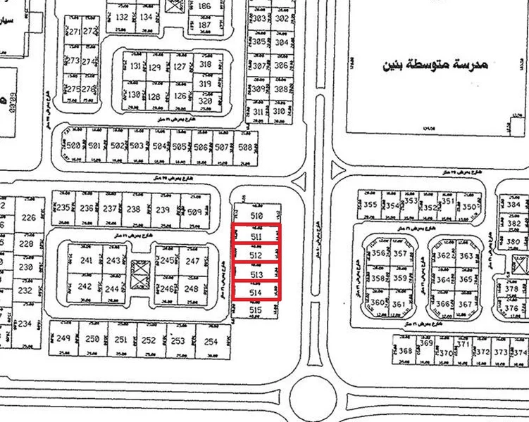 للبيع اراضي مميزه في الزهراء ق4 