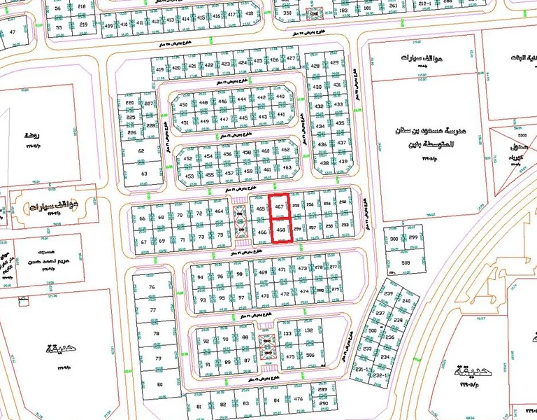 للبيع ارضين خلف بعض في السلام ق1