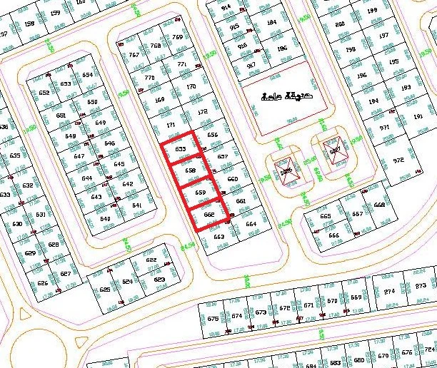 للبيع اراضي في العقيلة ق٣